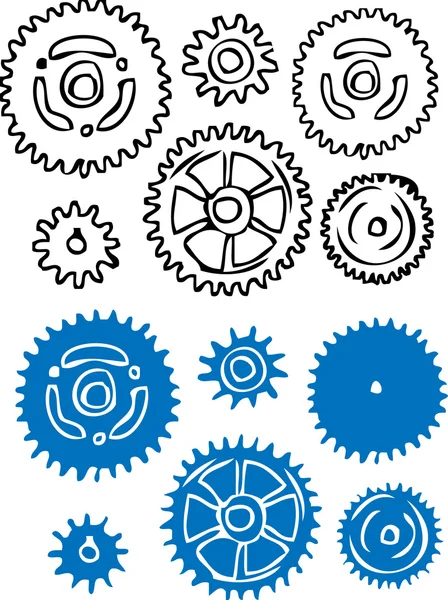 Gears element illustration — Stock Photo, Image