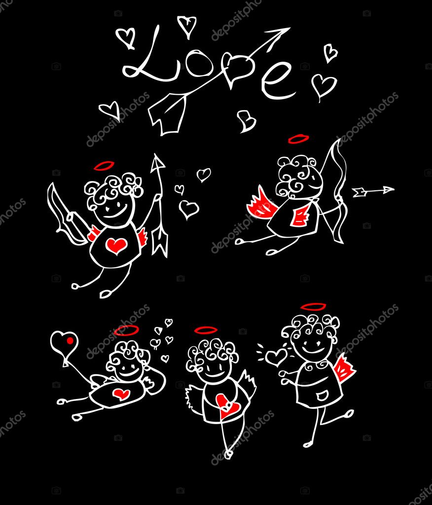 Dibujos animados amor fotos de stock, imágenes de Dibujos animados amor sin  royalties | Depositphotos