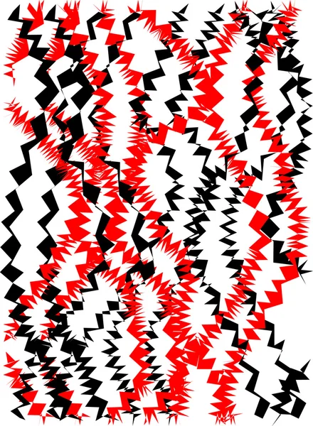 Abstrakt röd & svart bakgrund — Stockfoto