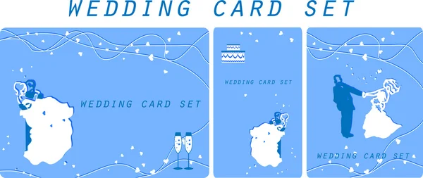 Весілля карти, любов — стокове фото