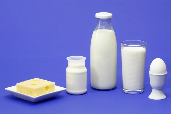 Produtos lácteos — Fotografia de Stock