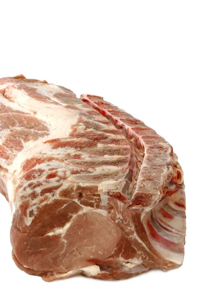 Carne de porco crua assada — Fotografia de Stock