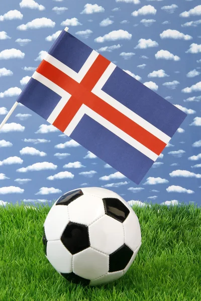Islandic ποδοσφαίρου — Φωτογραφία Αρχείου