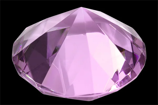 Růžový diamant — Stock fotografie