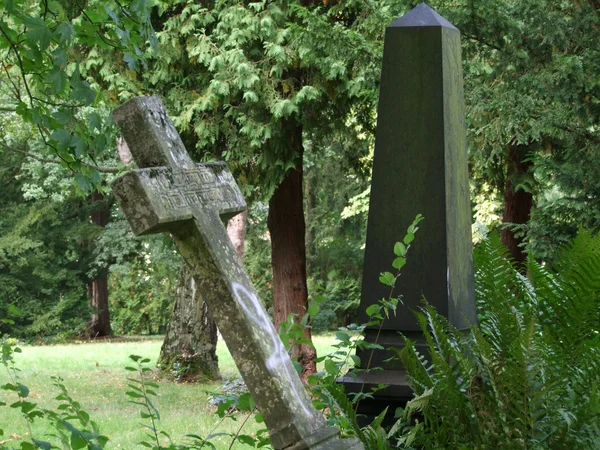 Lápida Weatherd — Foto de Stock