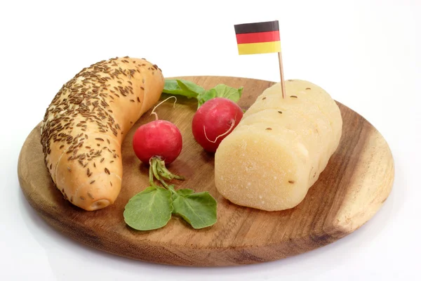 Deutscher Käse — Stockfoto