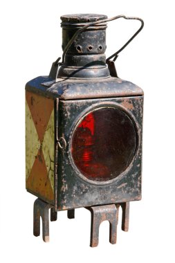 Ancient miners lamp clipart