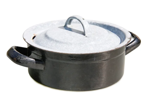 Old sauce pan — Stock Photo, Image