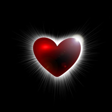 Eclipse of the heart clipart