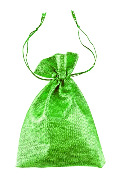 Grøn taske - Stock-foto