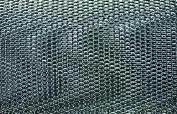 Metal mesh grate — Stock Photo, Image