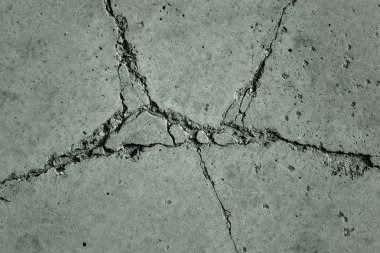 Cracks in concrete slabs clipart