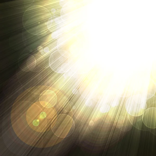 Shining rays of glare — Stock Photo, Image