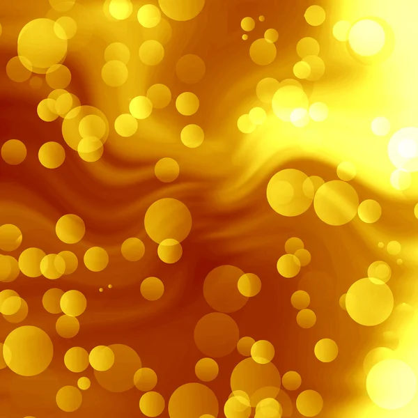 明るい黄金のぼやけライト — ストック写真