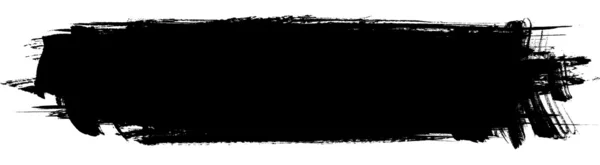 Grunge banner μαύρη κηλίδωση — Φωτογραφία Αρχείου