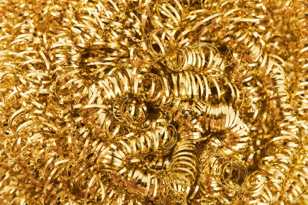 Texture métallique dorée — Photo