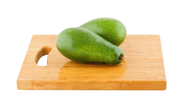 Two whole avocados — Stock Photo, Image