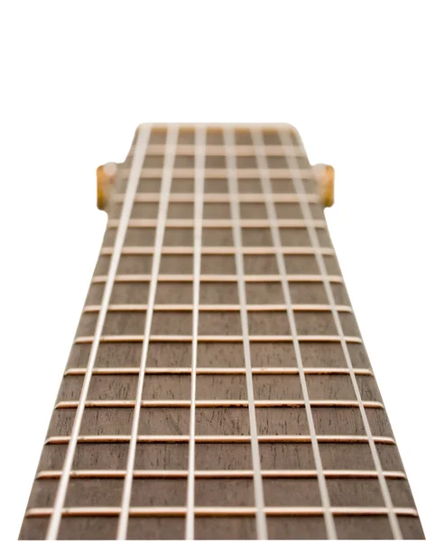 Az akusztikus gitár nyakát — Stock Fotó
