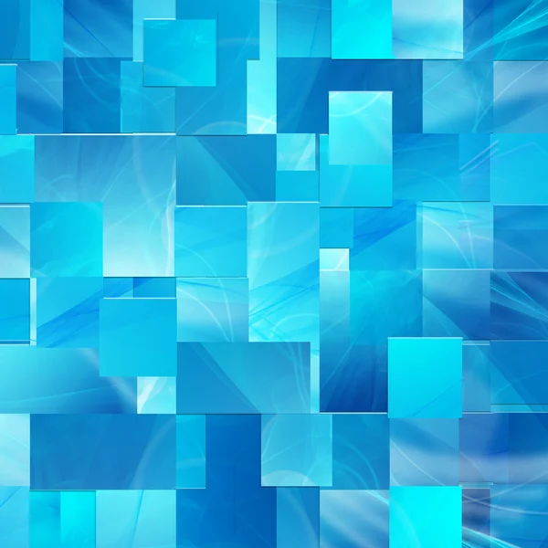 Синий фон прямоугольников — стоковое фото