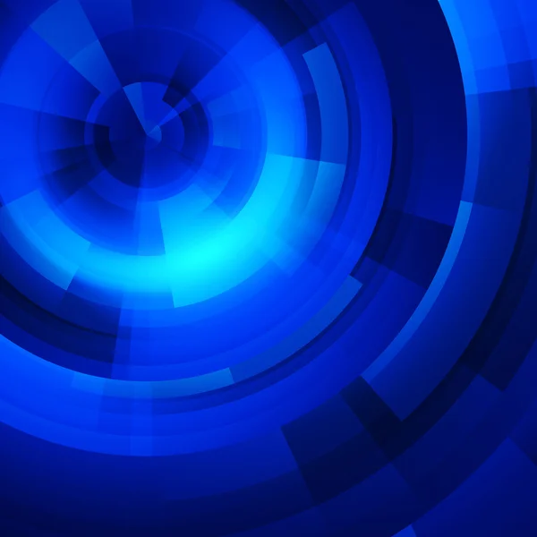 Blauwe cirkels van rechthoekige — Stockfoto