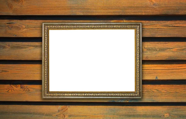 Картина на деревянном фоне — стоковое фото