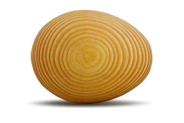Ovo de páscoa de madeira — Fotografia de Stock