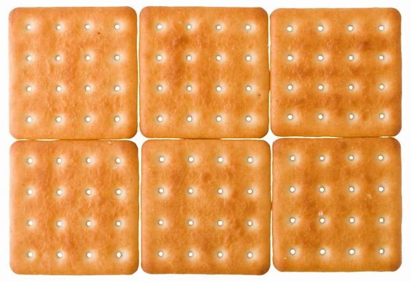 Квадратний печиво — стокове фото