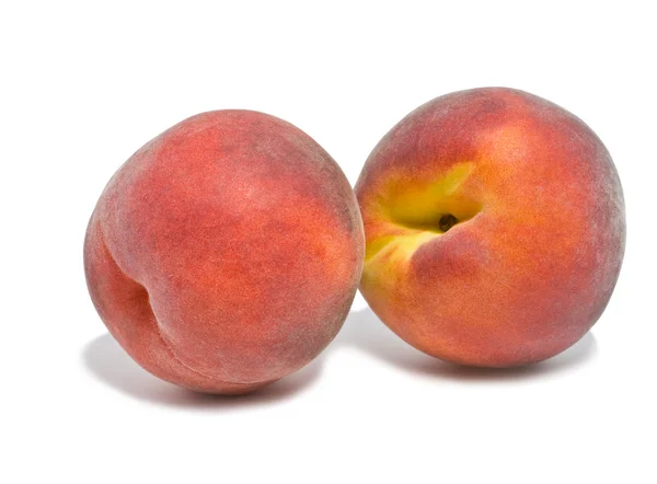 Två vackra persika — Stockfoto