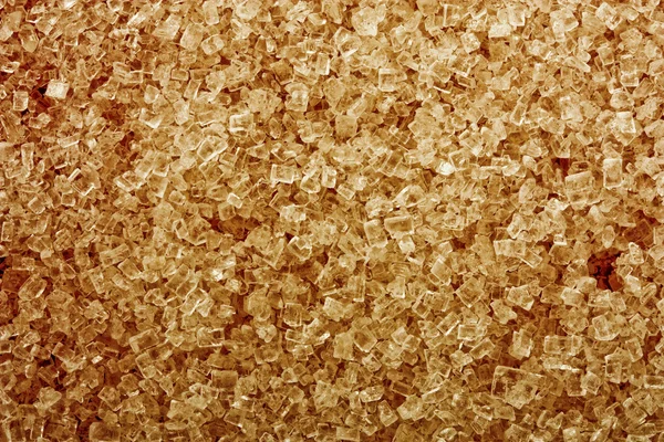 Коричневого цукру кристали — стокове фото