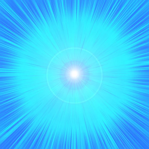Bright blue glow — Stock Photo, Image