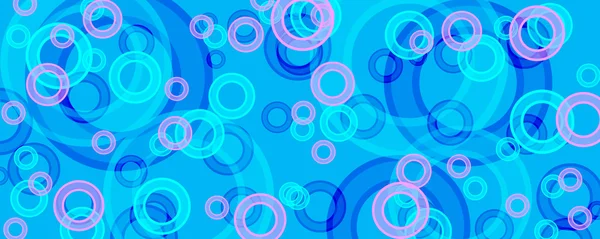 Banner of multicolored circles — Stock Photo, Image