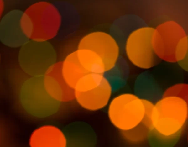 Blur effect de warme lichten — Stockfoto