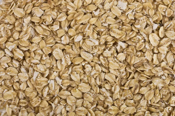 Closeup de farinha de aveia — Fotografia de Stock