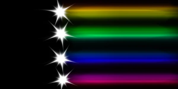 Renkli kuyruklu yıldız — Stok fotoğraf