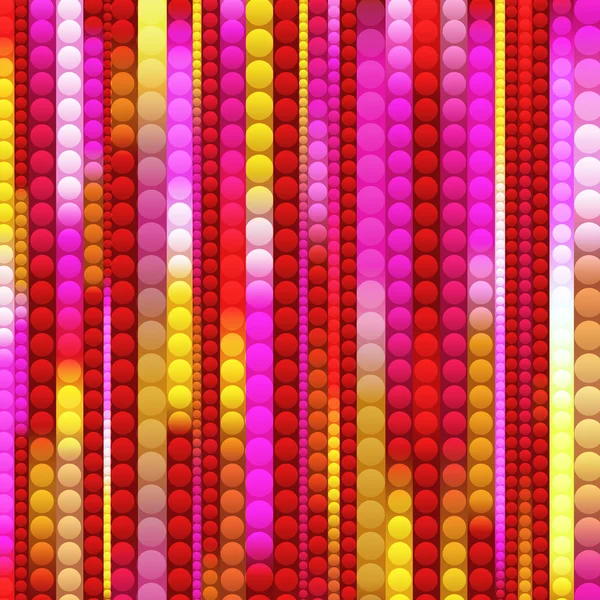Tiras de círculos coloridos brilhantes — Fotografia de Stock