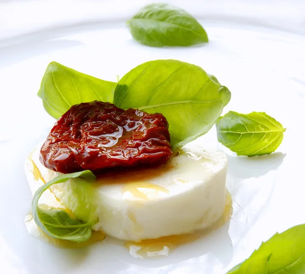 Stock image Dried tomato & mozarella