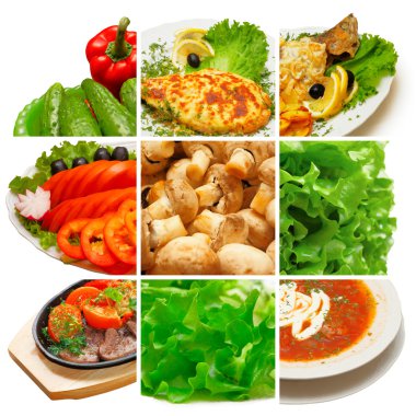 Meal collection clipart