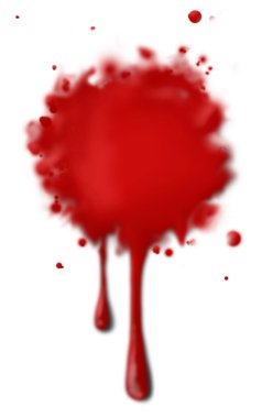 Drop of blood clipart