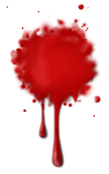 Csepp vér — Stock Fotó