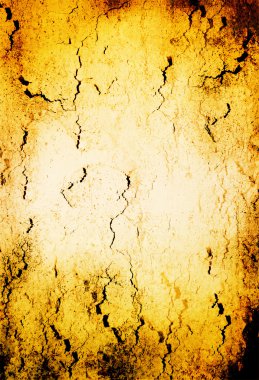 Grunge background with cracks clipart