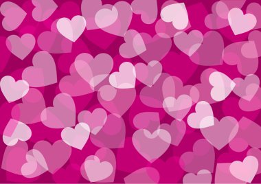 Heart valentine background clipart