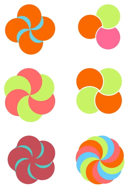 Logo élément cercle — Image vectorielle