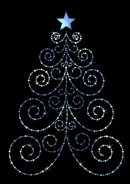 Árvore de Natal — Vetor de Stock