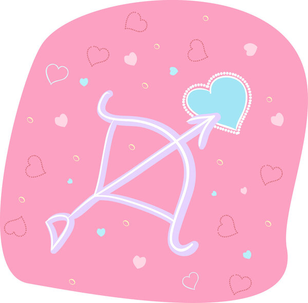 Открытка со стрелкой
