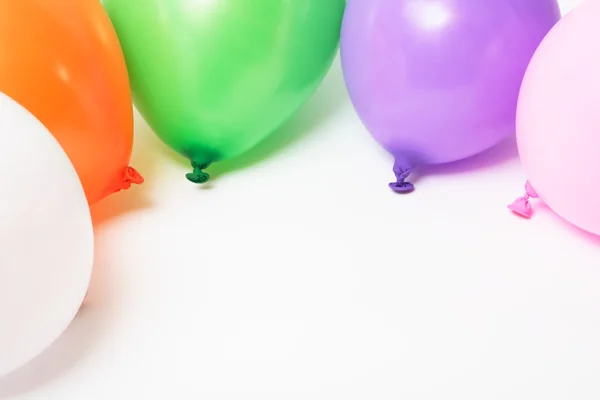 大量的彩色气球 — 图库照片