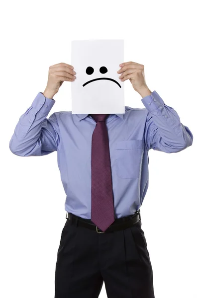 Sad face — Stock Photo, Image