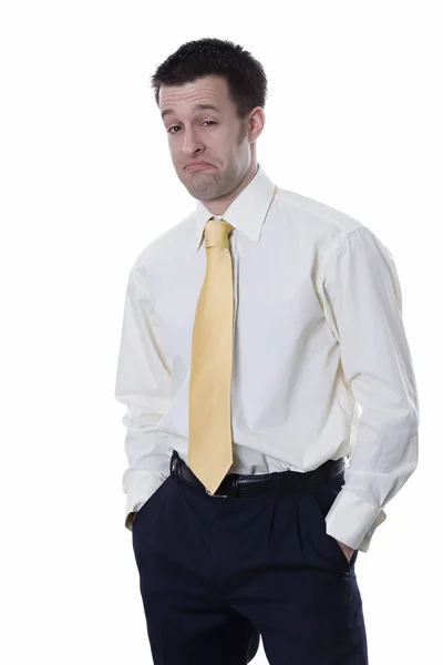 Closeup portrait of business man — Stock Photo, Image