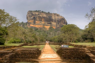 Sigiriya rock, Sri Lanka clipart