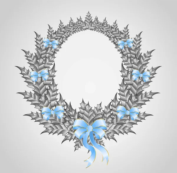 Couronne de Noël — Image vectorielle