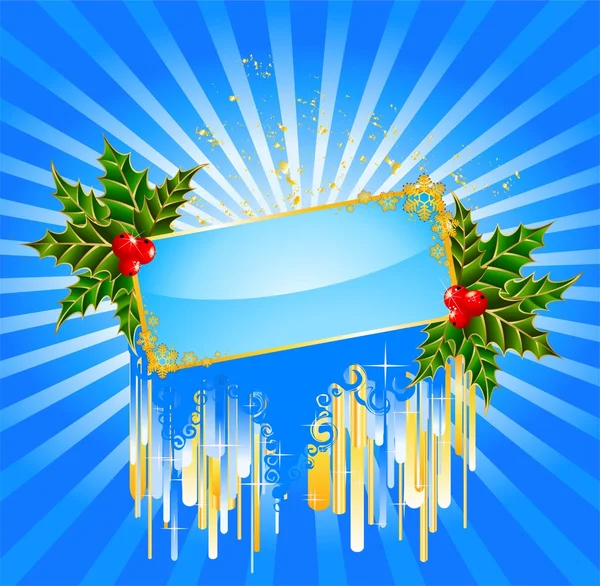 Prachtige Kerstmis achtergrond — Stockvector